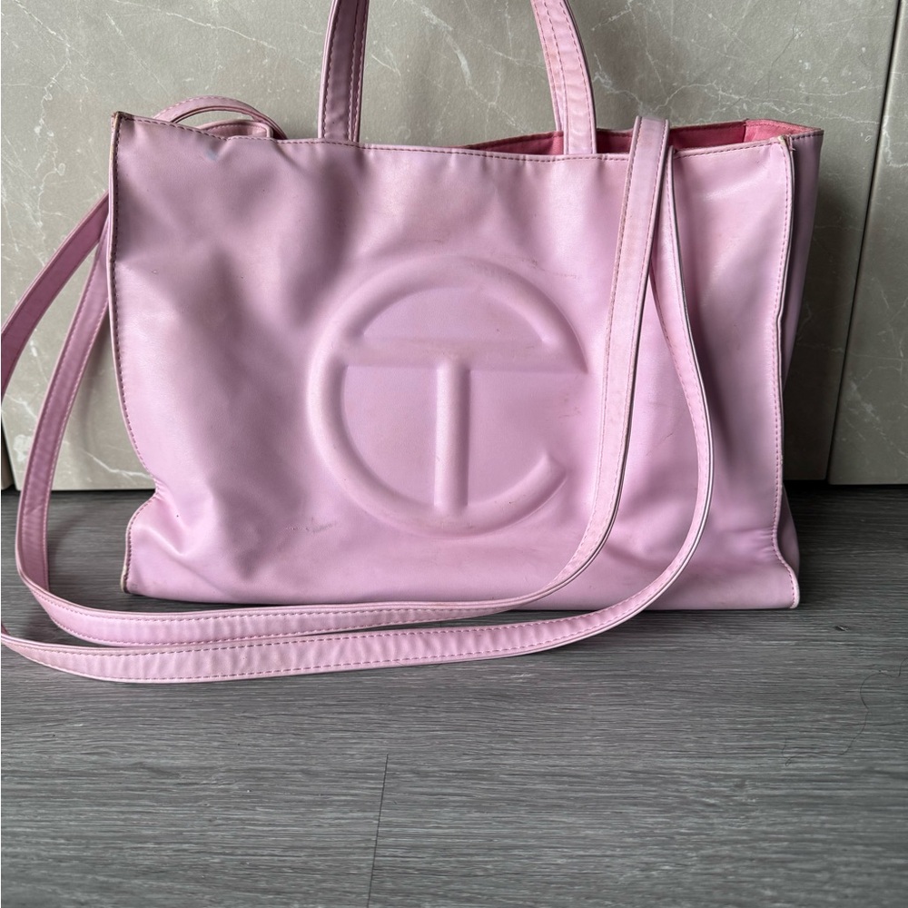 Telfar Light Pink Tote Bag